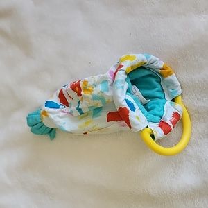 Lovevery organic cotton sensory pouch